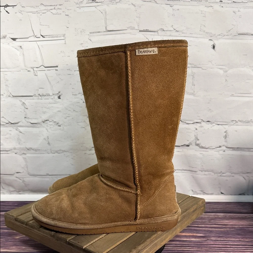 BearPaw Tan Suede Boots‎